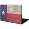 Texas Flag Dark Wood Google Pixelbook Go Skin